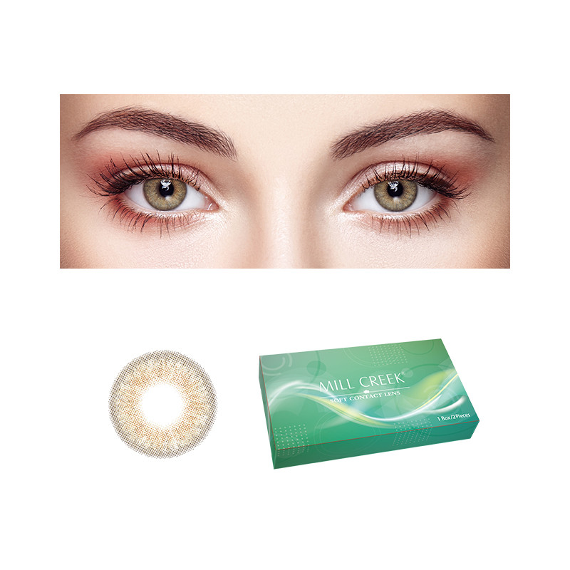 Color Changing Prescribed Colored Contacts Brown Eye Lens 8.5mm