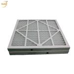 HVAC Pleated Panel Cardboard Frame Pre Air Filter Filtration Class G3 G4 M5