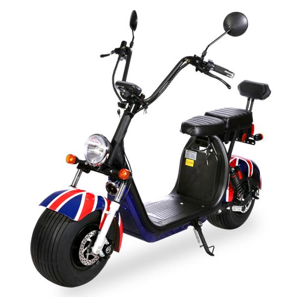 Harleyment Electric Scooter For Ladies Women 1500w Two Adults 2 Removable