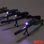 Gel-Ink Toy Gun Shape Writing Pens for Stationery 0.38mm Black Ink 240M Writing