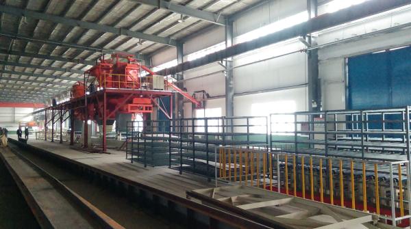 Full Automatic Building Moulding Construction Material Making Machinery with 2