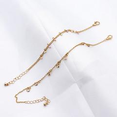 Quality Ethiopian Wedding Beaded Bracelets Jewelry Alloy Gold Clear Acrylic 21.5mm Screw Bracelet wholesale