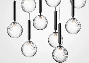 Quality Small Cheap Wholesale Glass Spain Adjustable Pendant Lamp wholesale