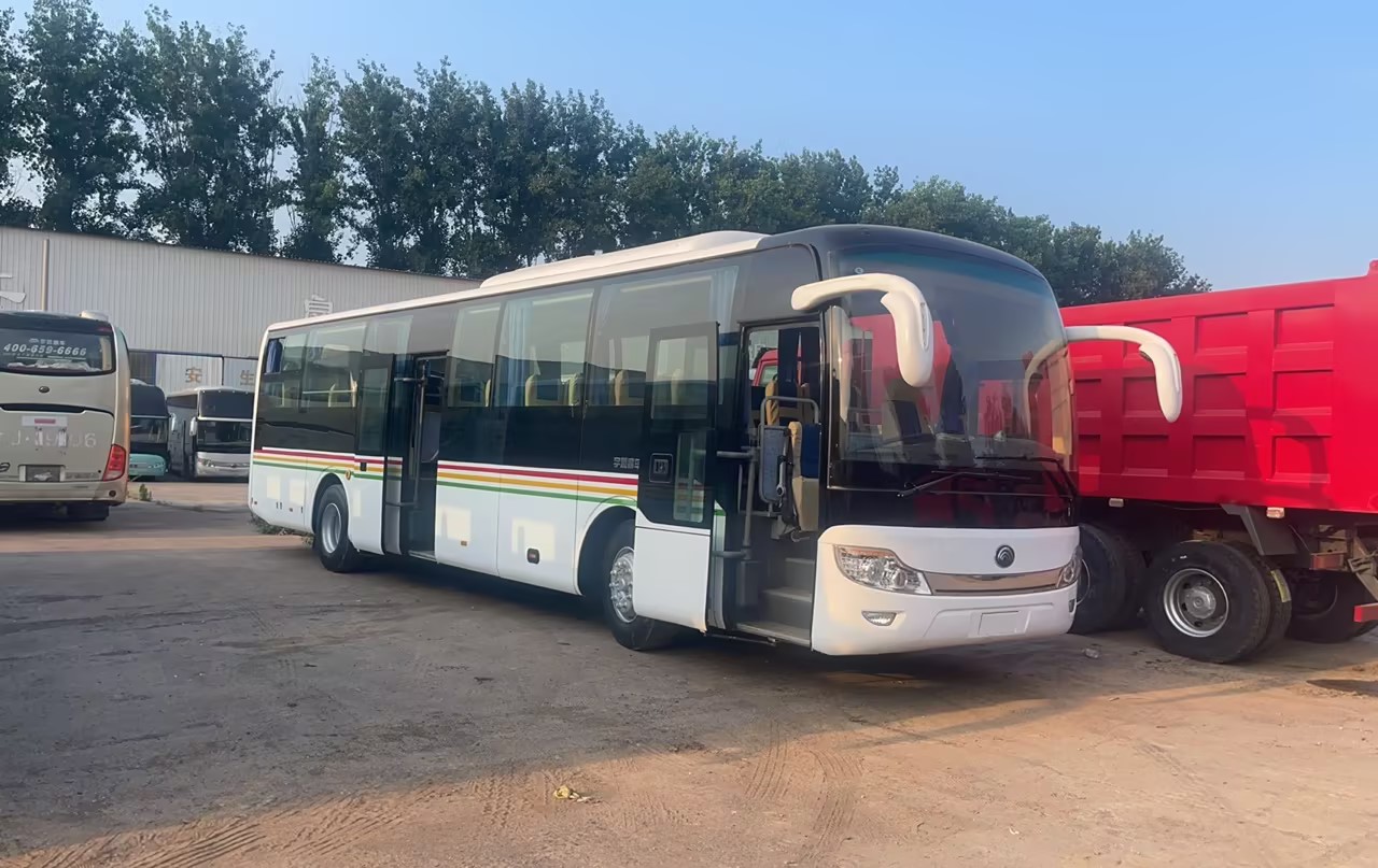 Left Hand Drive 65 Seats Used Passenger Coach Bus with Affordable and Good Condition