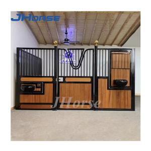 Quality 4.2m European Horse Stalls Powder Coated Or Galvanized Weatherproof Customizable wholesale