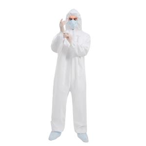 Quality ISO13485 Disposable Protective Coverall With Shoe Cover wholesale