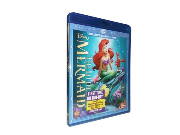 Hot sale bluray blue-ray boxset The little mermaid bluray 2disc new Video Region