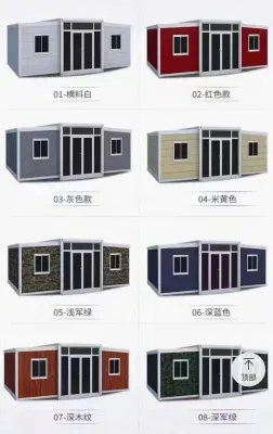 Home Office Prefab Modular Modern Luxury Living Homes Extended Expandable Container House