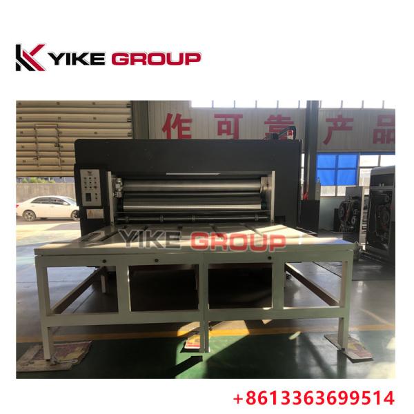 YK-1424 Chain Feeder 2 Color Flexo Printing Machine Corrugated Box Making