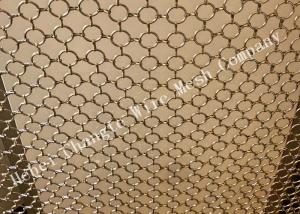 Quality Hotel Ceiling 15m Chainmail Decorative Metal Mesh wholesale