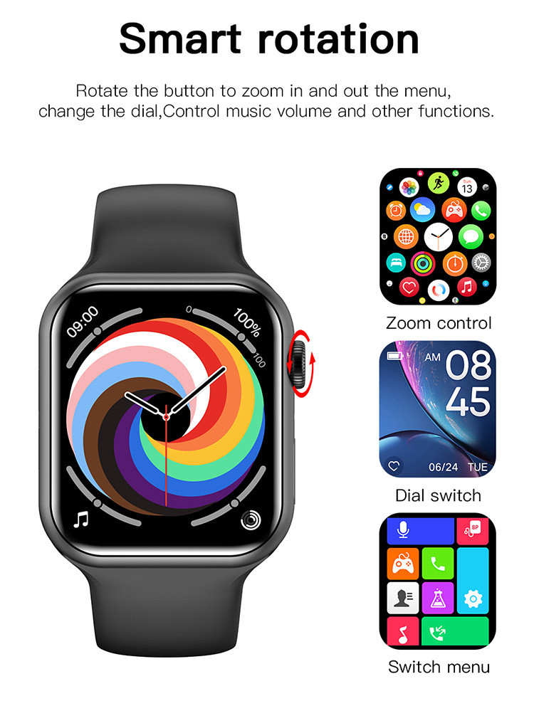 RTL8763E Bluetooth Calling Smartwatch With Sedentary Reminder 64MB