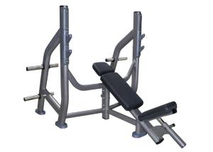 Quality Commercial Adjustable Incline Bench Press Machine Three Layers Powder Coating wholesale