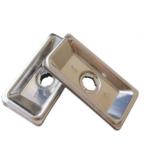 Electroplating Custom Stamped Metal Parts Stainless Steel Metal Belt Clips OEM