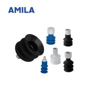 Quality Bellows Type Round Suction Cups FG Special Fold Design 5 To 88mm Diameter wholesale