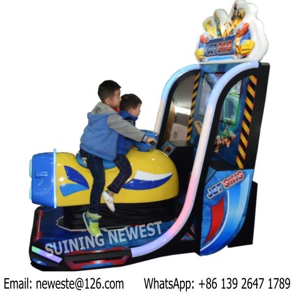 Very Exciting Kids Coin Operated Drive Boat Airship Video Simulator Racing Game