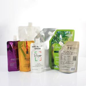 Quality Universal Aluminum Foil Spout 120ml Stand Up Plastic Bag wholesale