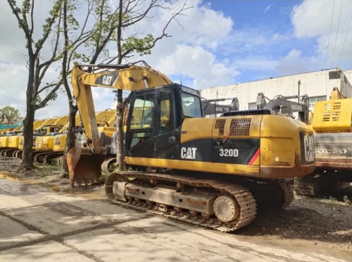 Used Cat 320 D Second Hand Mini Excavator 20 Ton Construction Machinery