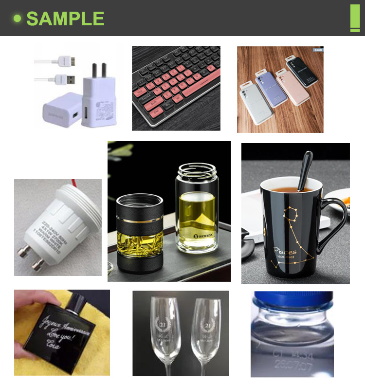 3W 5W 8W Air-cooled UV Laser Marker Machine and Uv Laser Marking Machine with Graphic Format Supported BMP