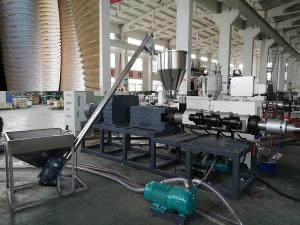 China Double / Four Plastic Pipe Extrusion Machine , PVC Pipe Extrusion Line on sale