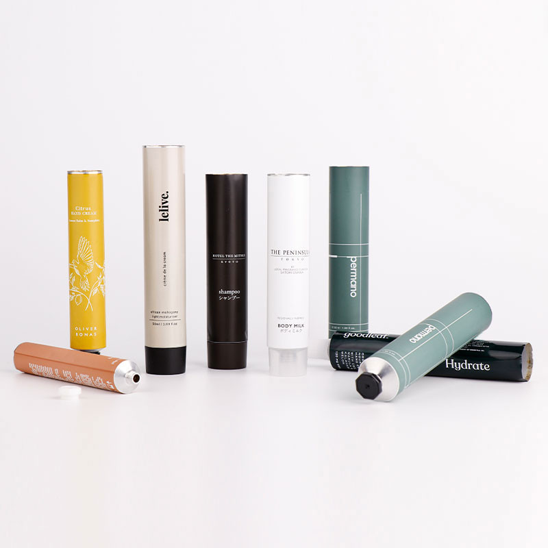 Eco Friendly Aluminum Soft Tube Empty Cosmetic Packing With Free Sample