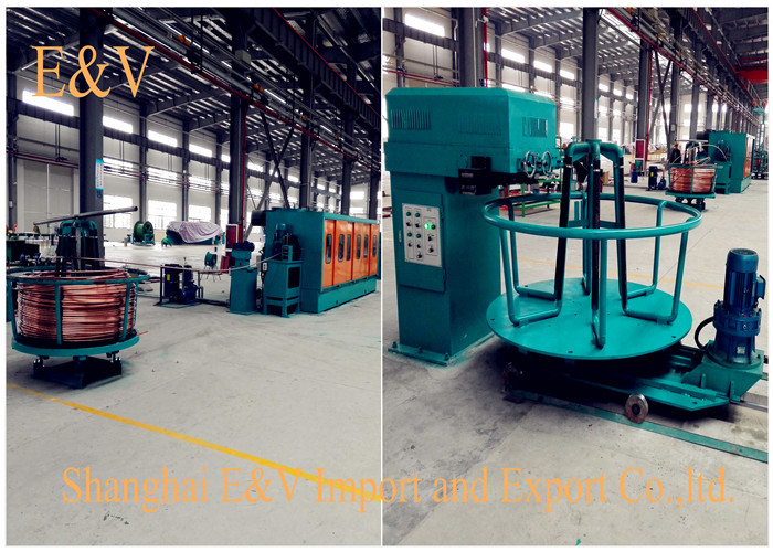 2.5 Ton / Hour 17Mm Rod Copper Bar Cold Rolling Mill With Separate Motor
