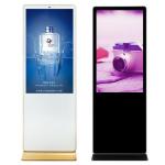 65" inch floor stand LCD totem Kiosk advertising signage monitor UHD 4K