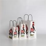 Handle Printed Kraft Paper Bags