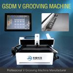 Automatic CNC Sheet Metal Cutting Machine Door Industry V Groove Cutter Machine