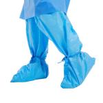 CE Disposable Boot Cover , PP Hospital Booties Shoe Covers