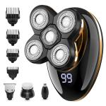 Easy Operate Rotary Head Shaver , Electric Shaving Razor Battery 800 MAh