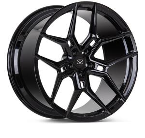 Quality All Black 21 Inches Ferrari 488 Concave Forged Wheels Sae-J2530 wholesale