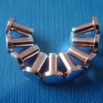 ISO9001 Approved High Quality Fine Silver Electrical Contacts / Copper Rivet