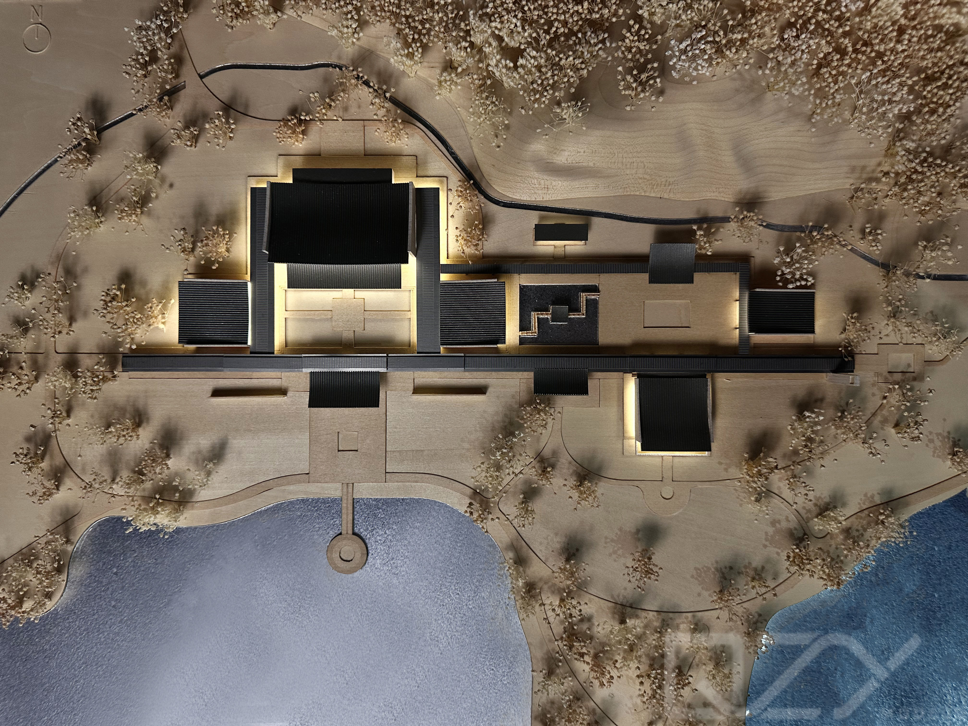 1/500 Hu Gong Cultural Exhibition Center Model By Atelier Apeiron Architects