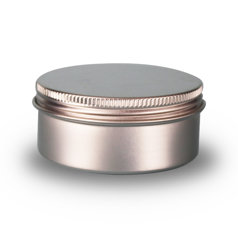 Screen Printing Face Cream 200g Aluminum Jars With Lids