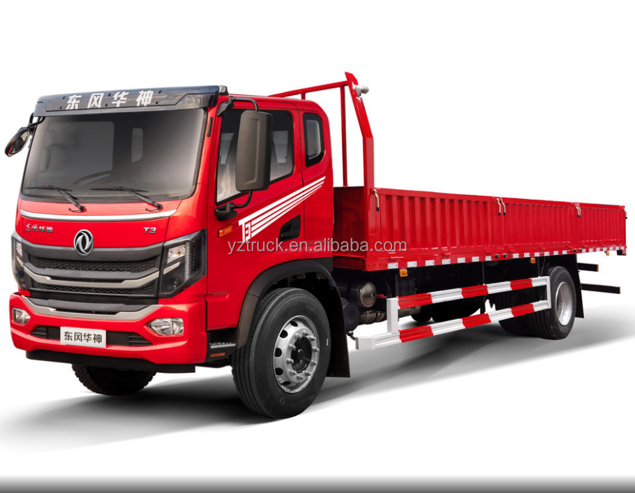 Dongfeng Single Pickup Truck with Touch Screen and Cargo Tank Dimension of 6850X2550X600