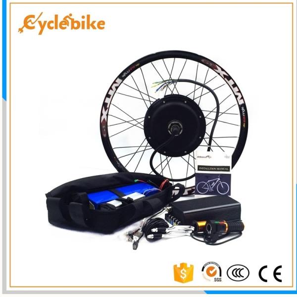 Brushless Motor 2500w Electric Mountain Bike Kit , Electric Conversion Kits For