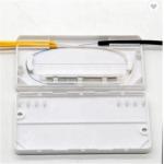 ABS Fiber Optic Cable Fusion Protection Box 2 in 2 out