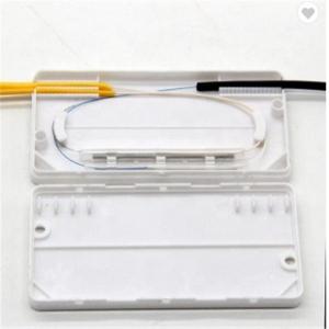 Quality ABS Fiber Optic Cable Fusion Protection Box 2 in 2 out wholesale
