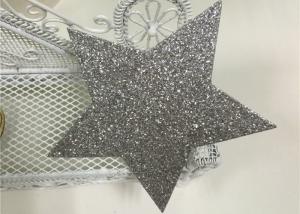 Quality Fancy Silver And Gold Sparkling Alphabet Letters And Stars Kids Diy Craft wholesale