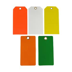 Quality Blank PVC Tag Vinyl Waterproof Printed Logo Plastic Tag for Gift Luggage wholesale