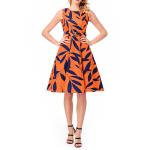 Women Sleeveless Casual Print Dress