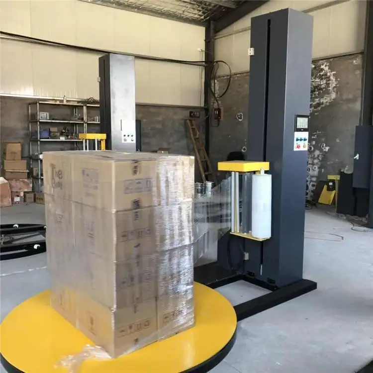 1-15 Frequency Stretch Packaging Machine 2000kg Load Stretch Film Machine