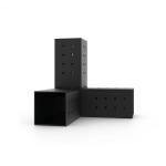 Modular Pergola Post Base Brackets 2mm Thickness for Strong Steel Mount Bracket