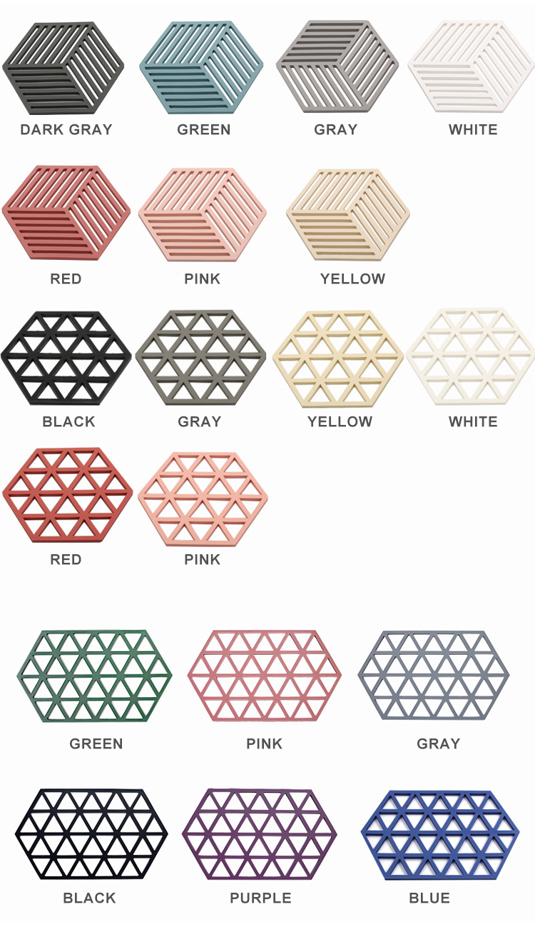 Hot Selling Colorful Desktop Protection Mat Silicone Bowl Pad