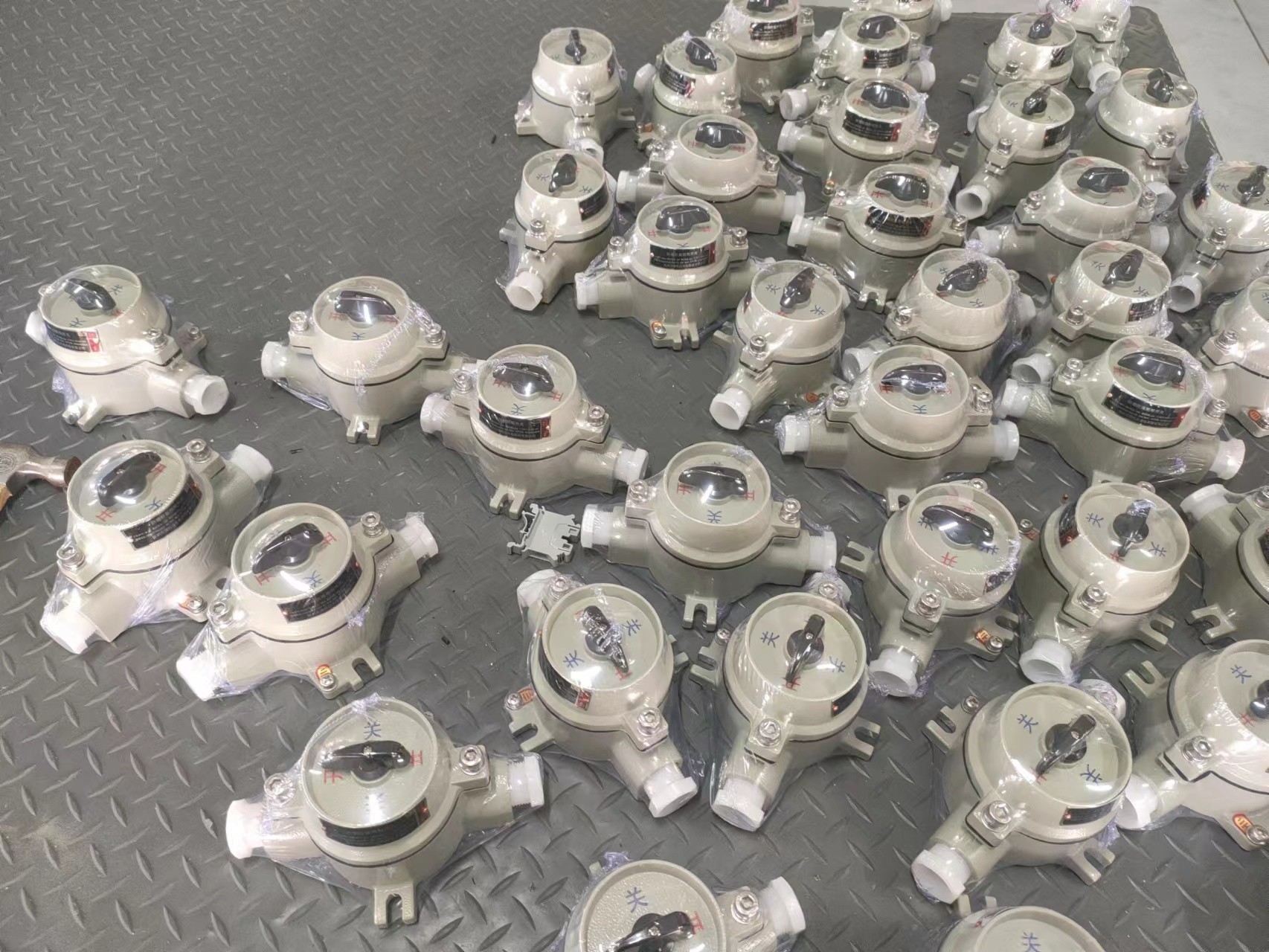 Flameproof Exd Explosion Proof Switch Marine Grade Aluminum