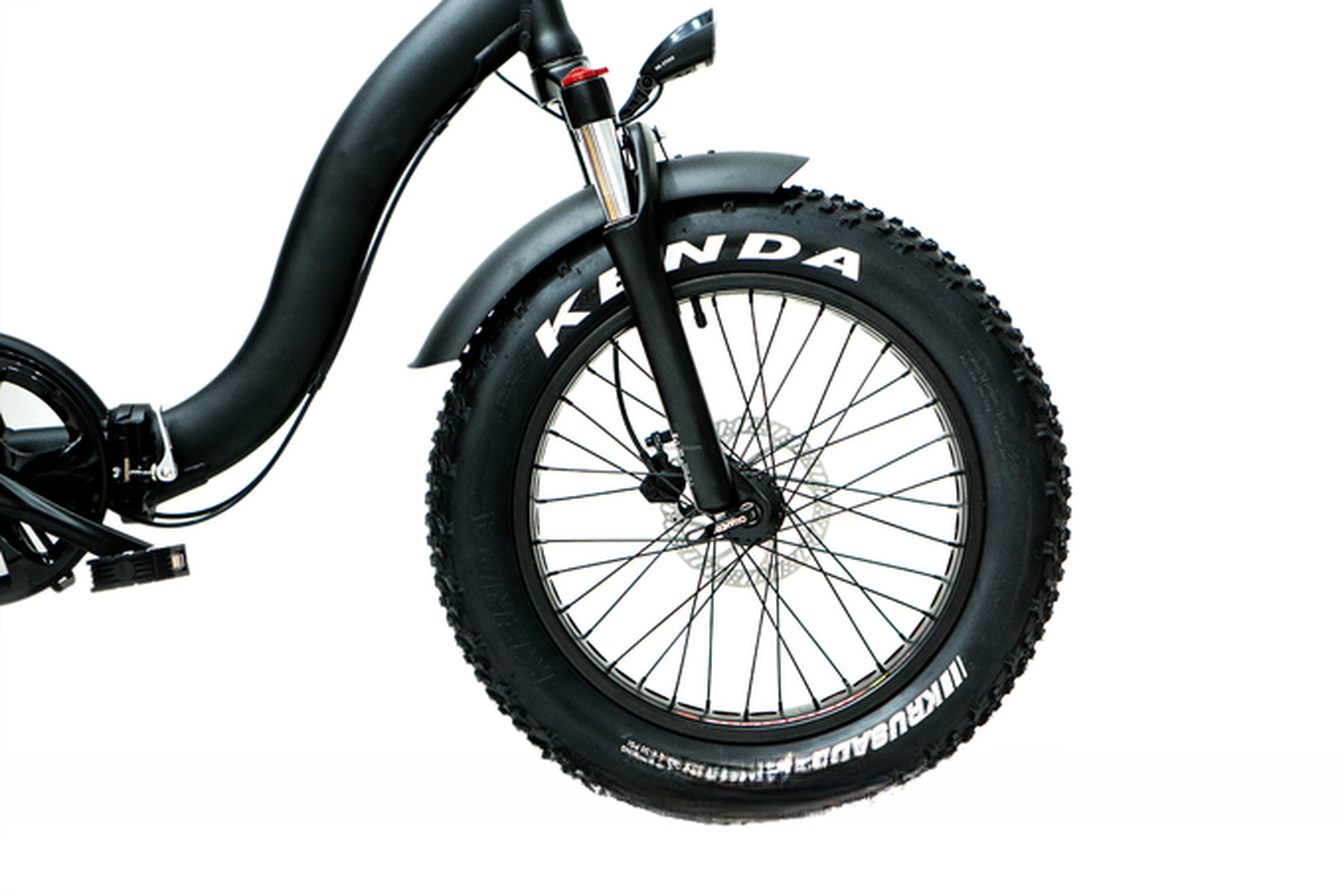 1000W Motor 48V 14AH Step Through Electric Lady Women Folding Fat Snow Tire Bike 20 Inch