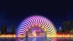 High Spray Laser Water Projector Screen 380V 220V