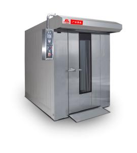 Quality Stainless Steel 32 Pans Capcity 380V Gas Rotary Rack Oven wholesale