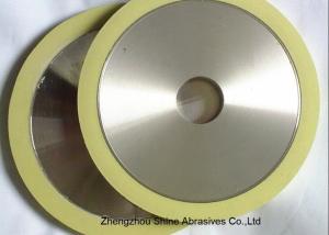 Quality MD40 170mm Diamond Bruting Wheel Natural Diamond Vitrified Grinding Wheels wholesale