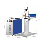 Laser Mopa Marking Machine 2.5D Engraving Machine 50W 60W Metal Color Marking